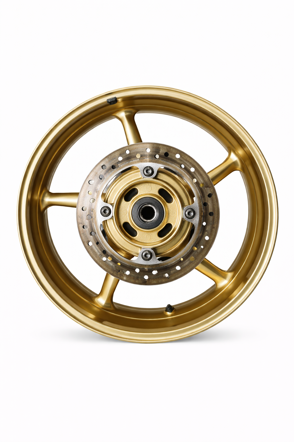 2009 - 2012 TRIUMPH DAYTONA 675 OEM GOLD FRONT/REAR RIM SET  #0360