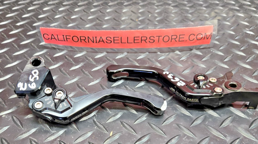 PUIG Levers + Adaptors Clutch and brake KAWASAKI Z650 adjustable  #0806