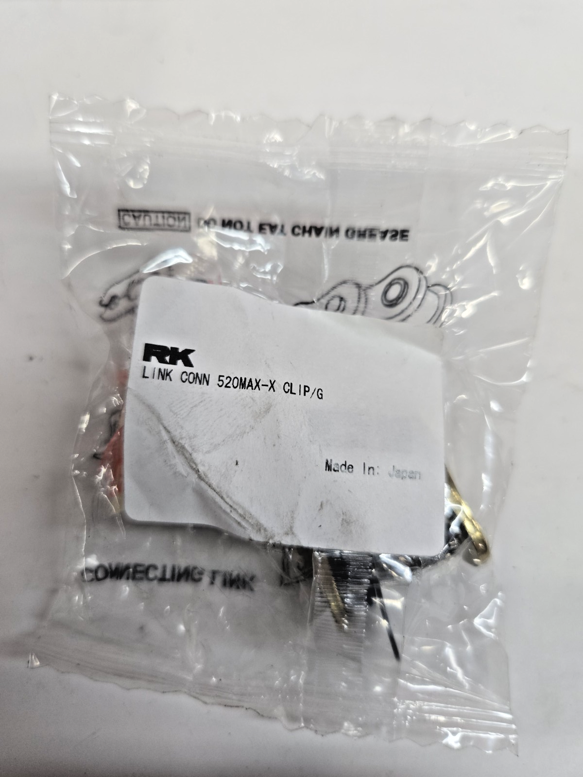 RK 520 Max-X Connecting Link Clip Gold  #1138