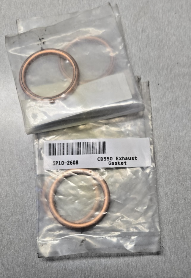 HONDA CB550 4 Exhaust Gaskets REPLACEMENT FOR 18291-MN4-920 #0595