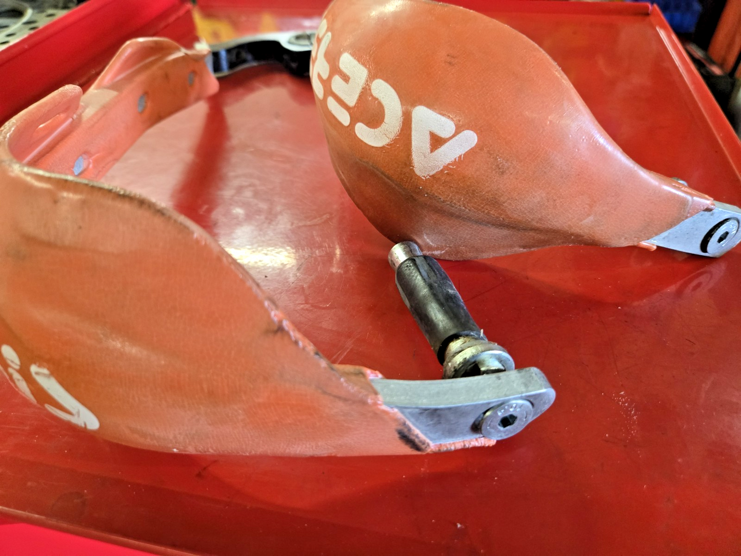 ACERBIS HAND GUARDS ALUMINUM INNER STRAIGT FAIDED #0552
