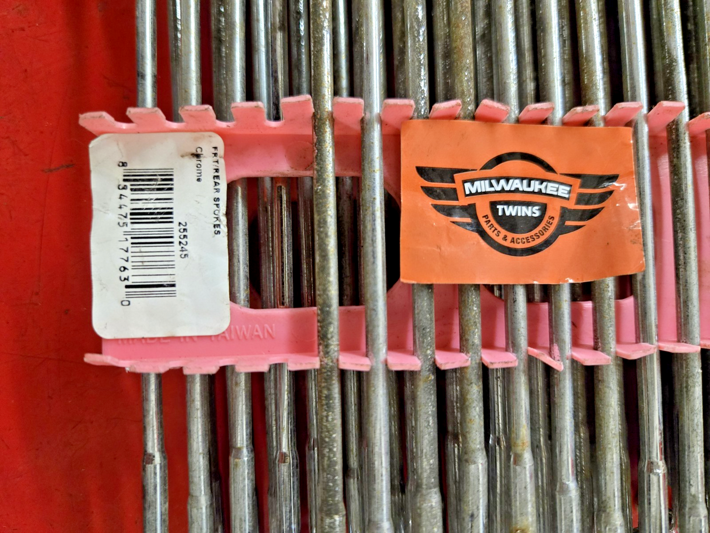 HARLEY DAVIDSON OEM Front/Rear Spokes KIT 7" LENGHT 76 COUNT  #0577