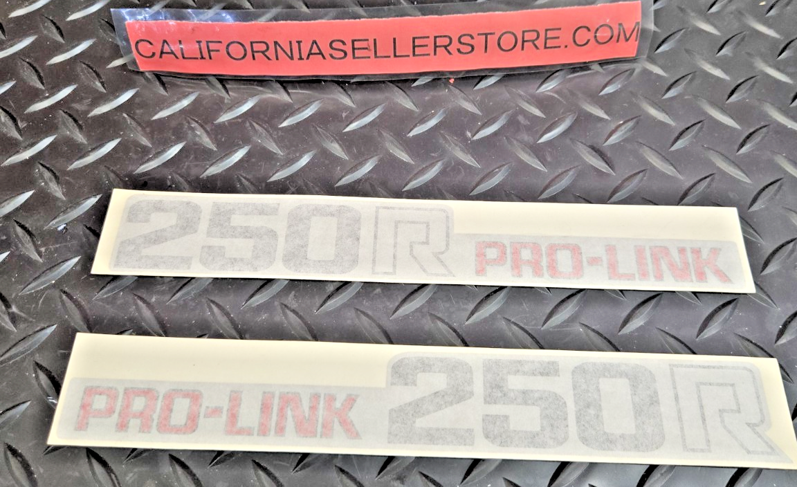 HONDA VINTAGE CR250R Prolink Pro Link swingarm decal sticker #1230