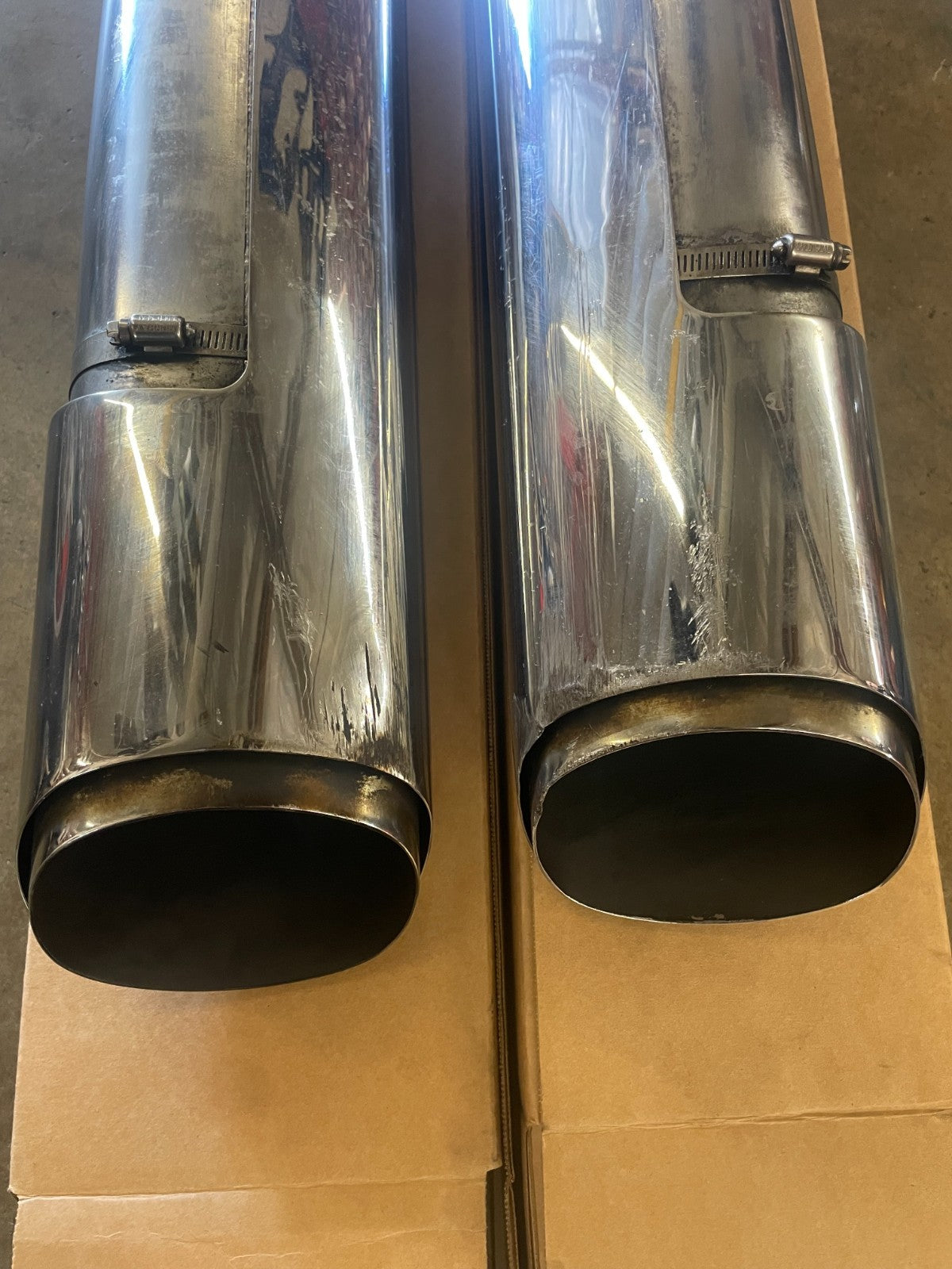 2003 Harley Davidson Road King Vance and Hines Full Exhaust #0260