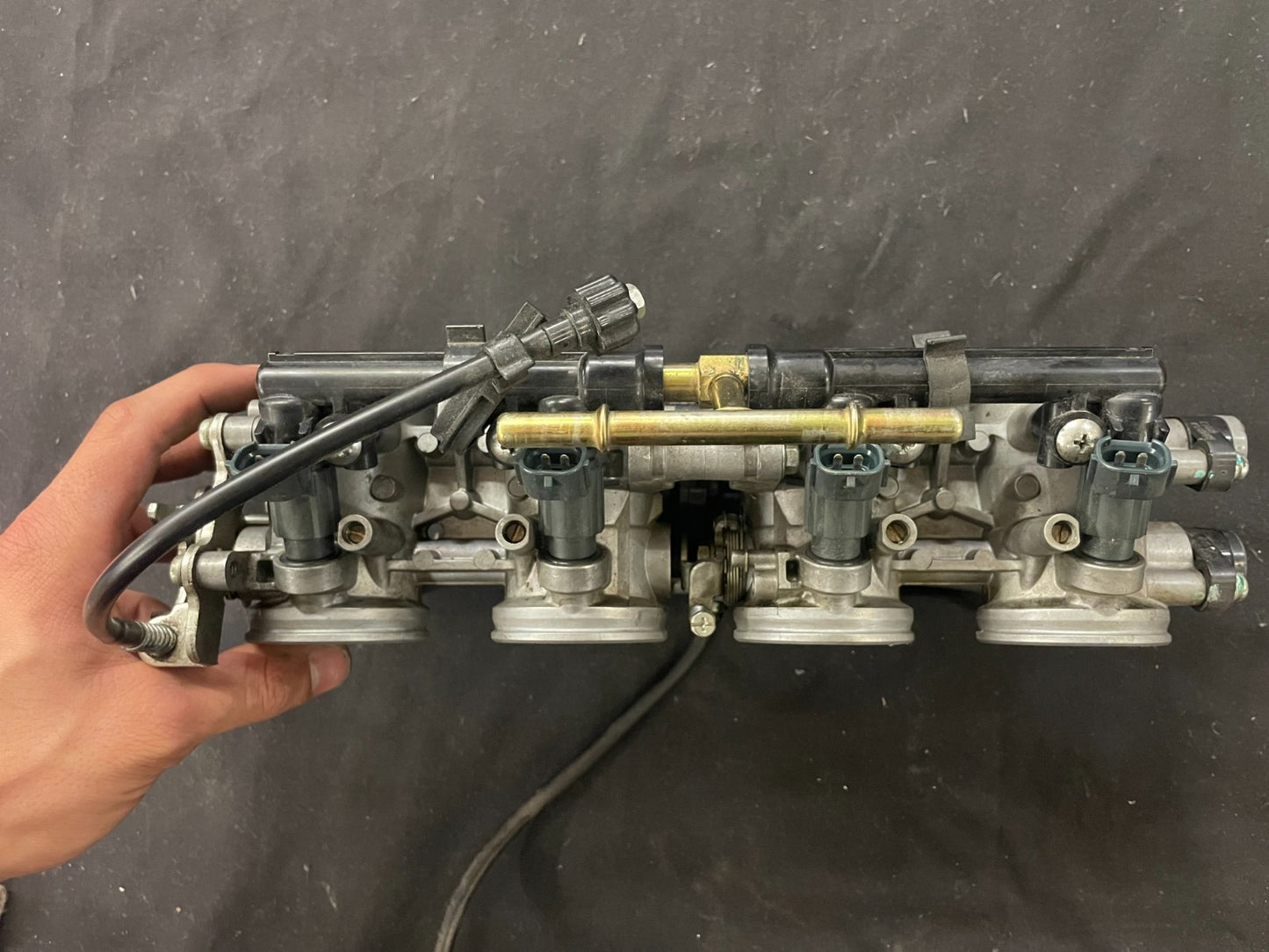 09-12 KAWASAKI NINJA ZX6R Throttle Bodies  #0116