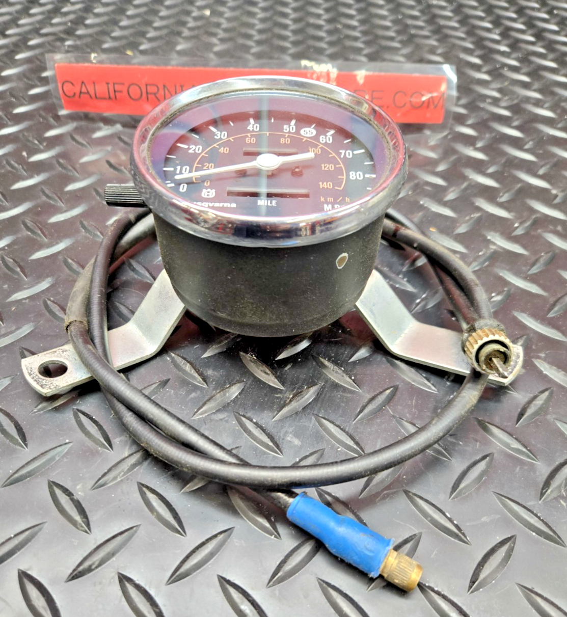 HUSQVARNA 510 TE  ENDURO WR WXE WRX SPEEDOMETER MPH/KMH OEM WITH CABLE #0788