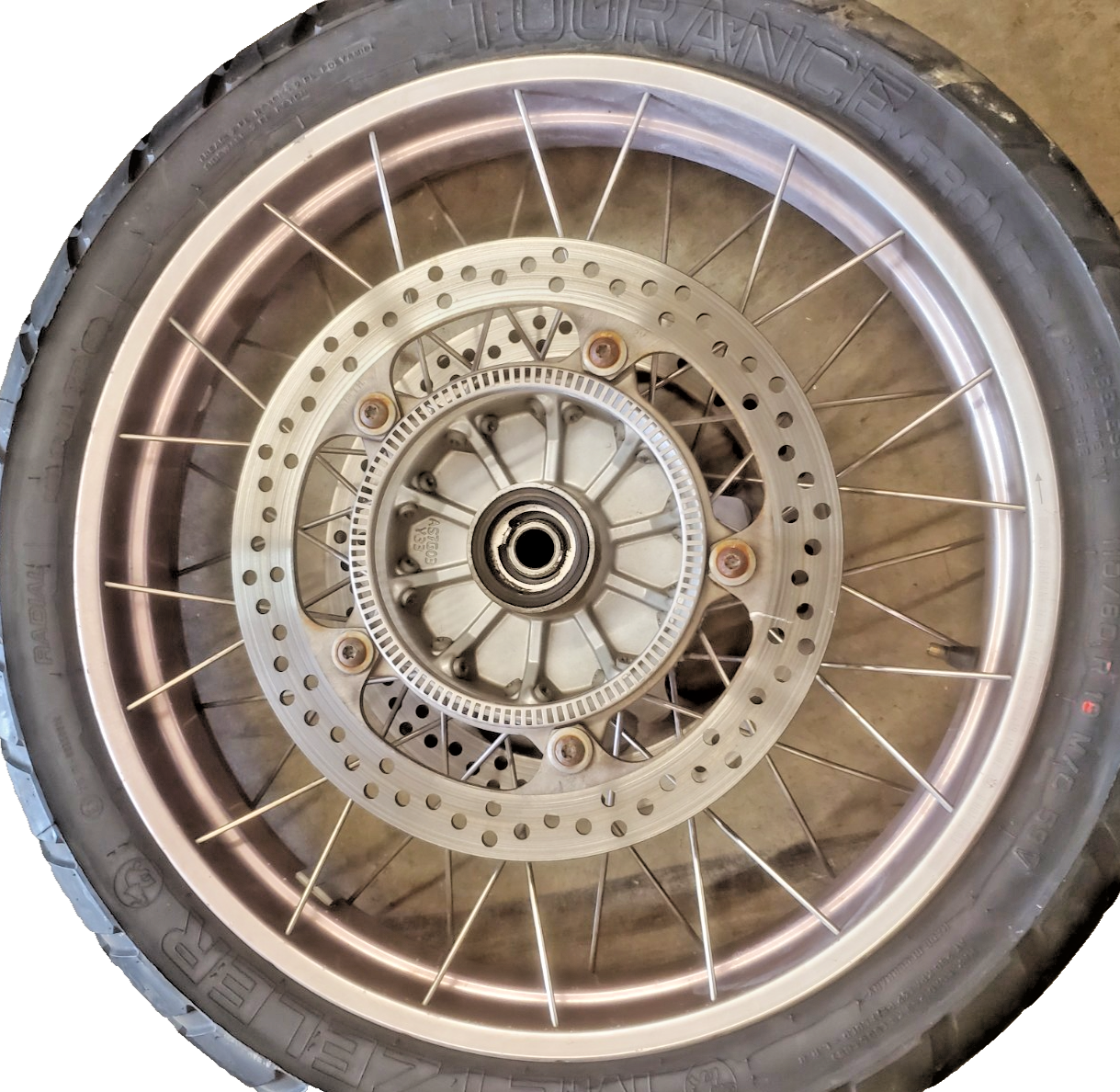 BMW R1150GS AND ADVENTURE ABS 17" REAR WHEEL 17 " FRONT WHEEL