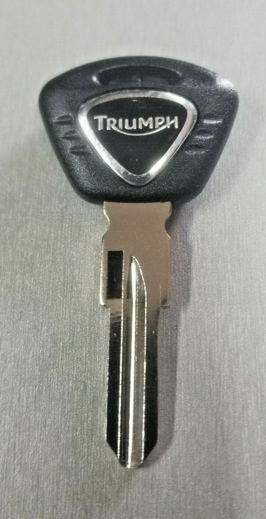 Blank Key Motorcycle Triumph 1050 675 tiger 955 All Years no microchip in  #0222