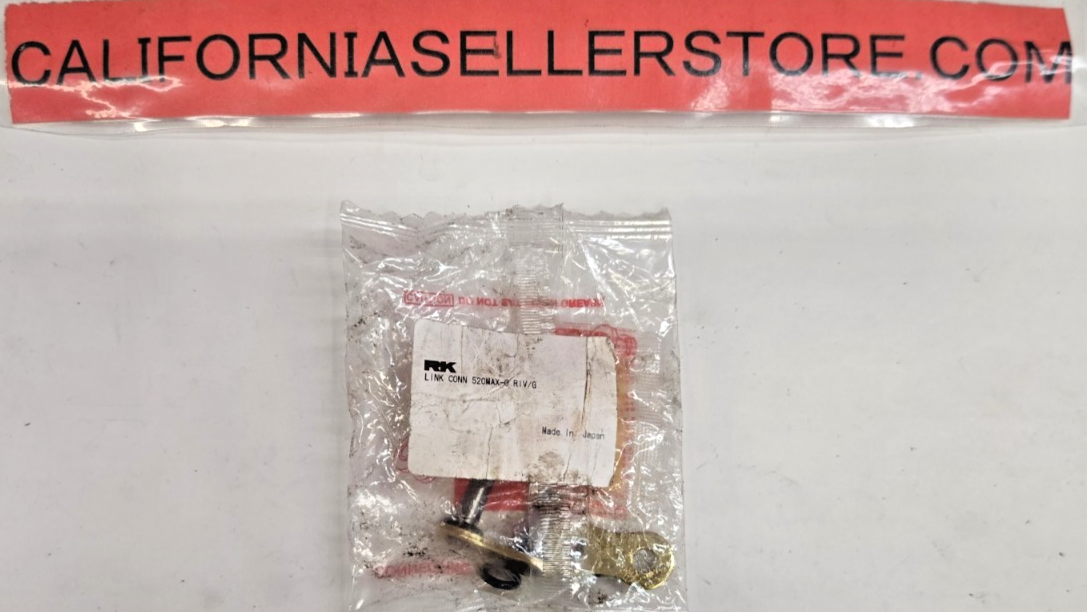 RK 520 MAX-O Connecting Link Rivet Type GOLD  #1142