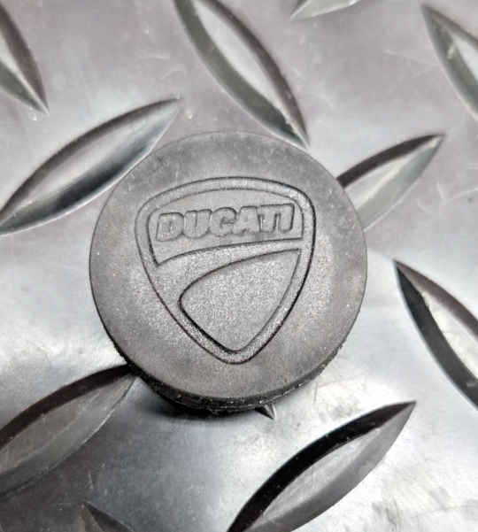 GENUINE DUCATI RUBBER FRAME PLUG OEM  #0801