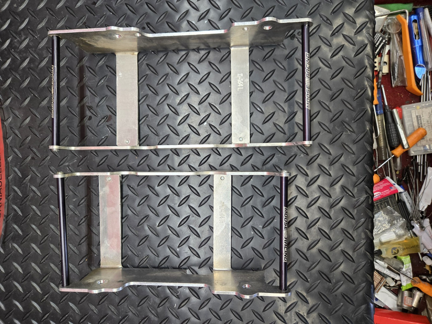 HONDA CRF450X Moose Racing Radiator Braces For Honda 2006 CRF 450 R RX   #0790