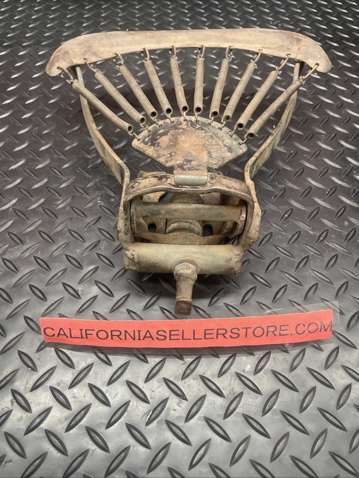 Vintage Aquila Classic Motorcycle Seat Hyosung Lambretta Scooter  #0986