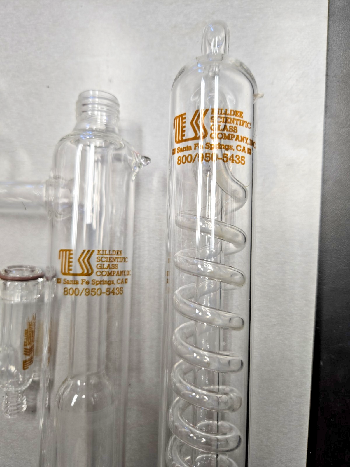 Killdee Scientific Glass Company, Inc. Science Lab Glass Equipment #1267