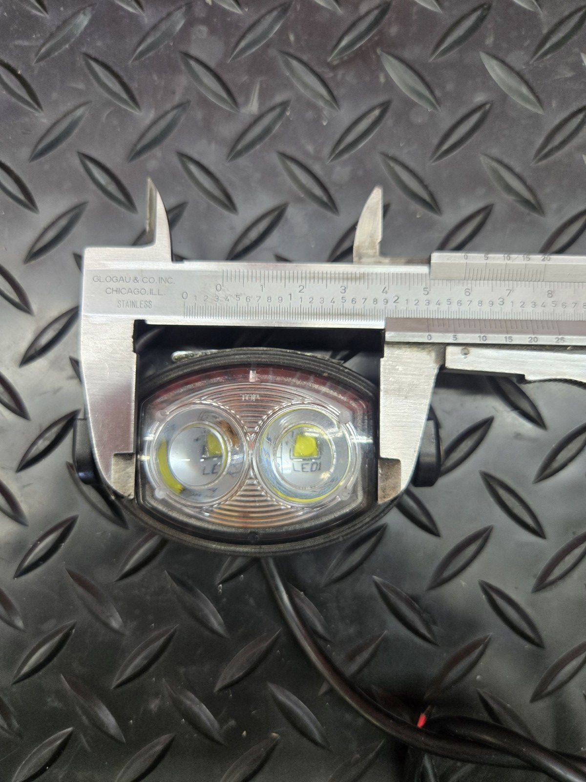 Ecco EW2021 FOG LIGHT LED Oval 12-24VDC #1076