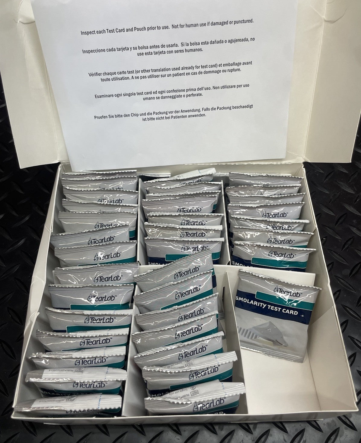 Tearlab Osmolarity System 200000REV A  Reader + Pens + Electronic Cards #1276