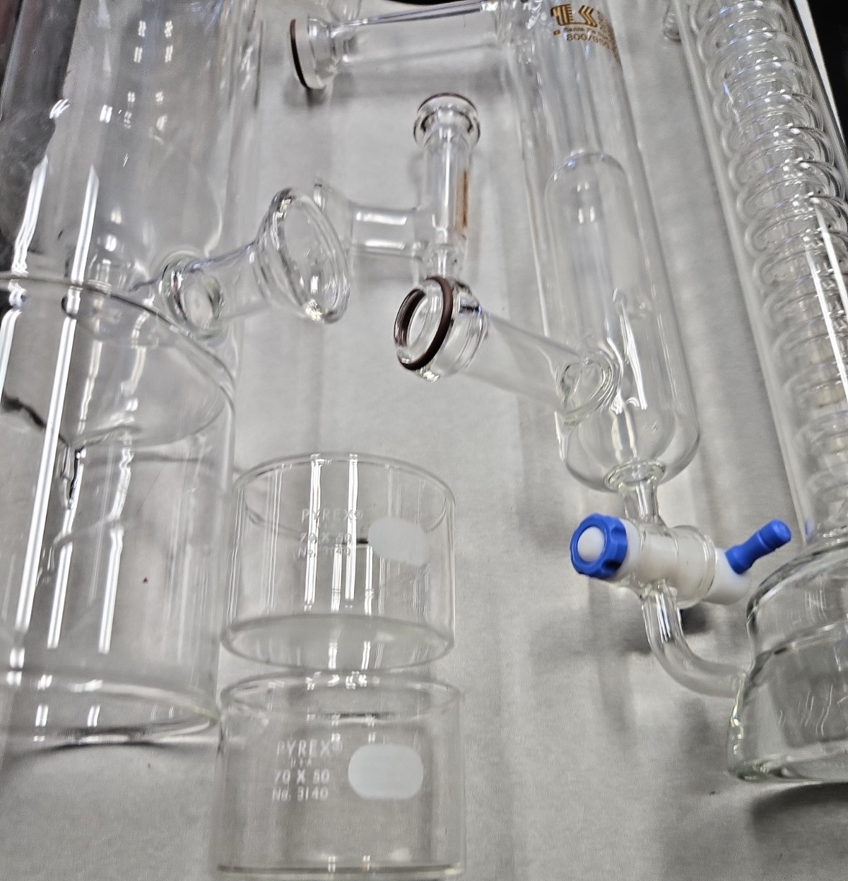 Killdee Scientific Glass Company, Inc. Science Lab Glass Equipment #1267