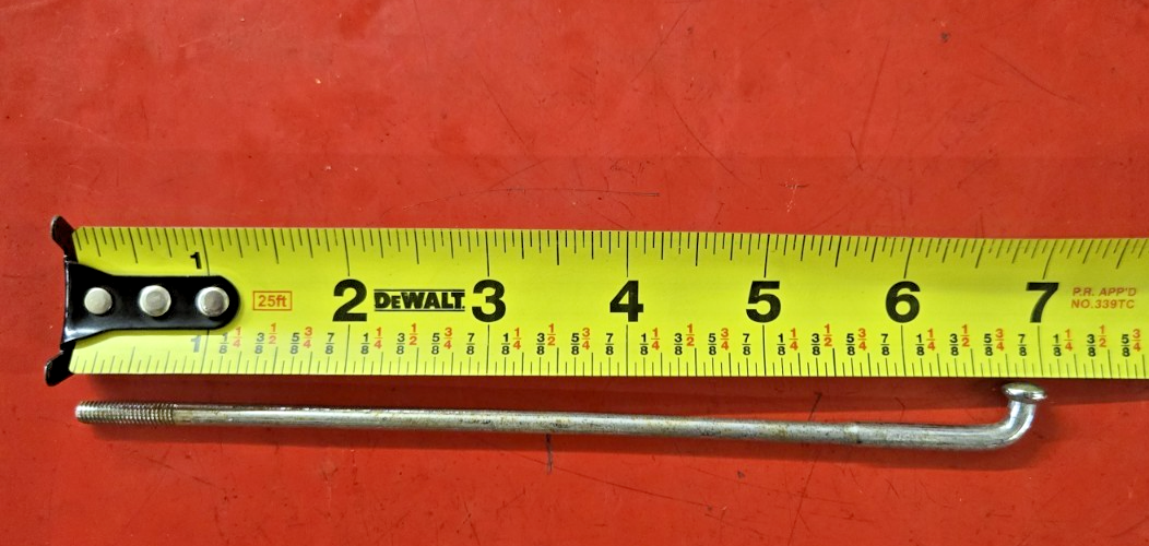 HARLEY DAVIDSON OEM Front/Rear Spokes KIT 7" LENGHT 76 COUNT  #0577