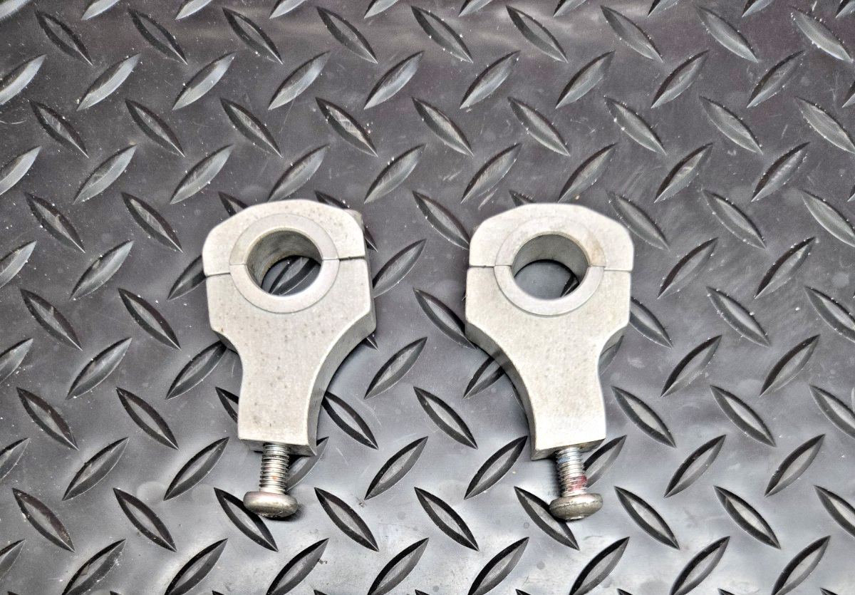 Acerbis motorcycle hand guard mounting brackets Hardware 7/8 TO 1" #0793
