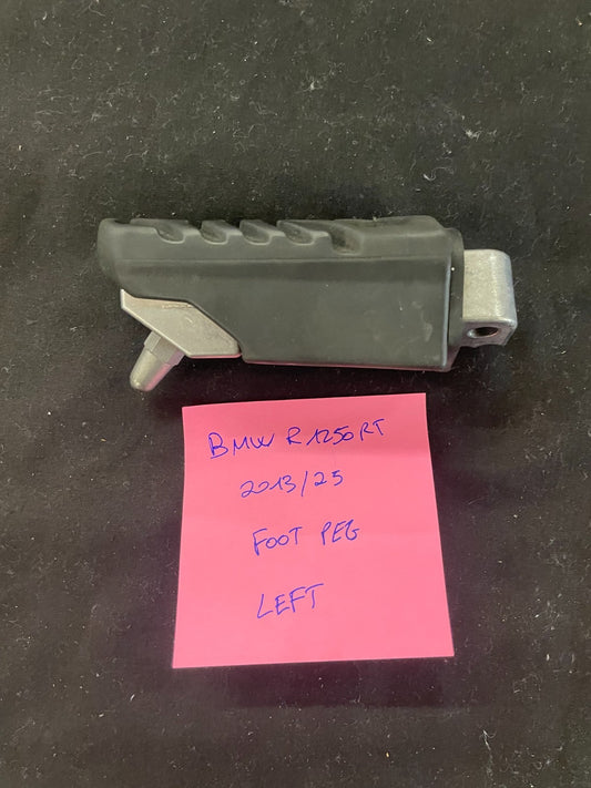 2019 13-25 BMW R1250RT 1250 RT LEFT Foot Peg  #0274