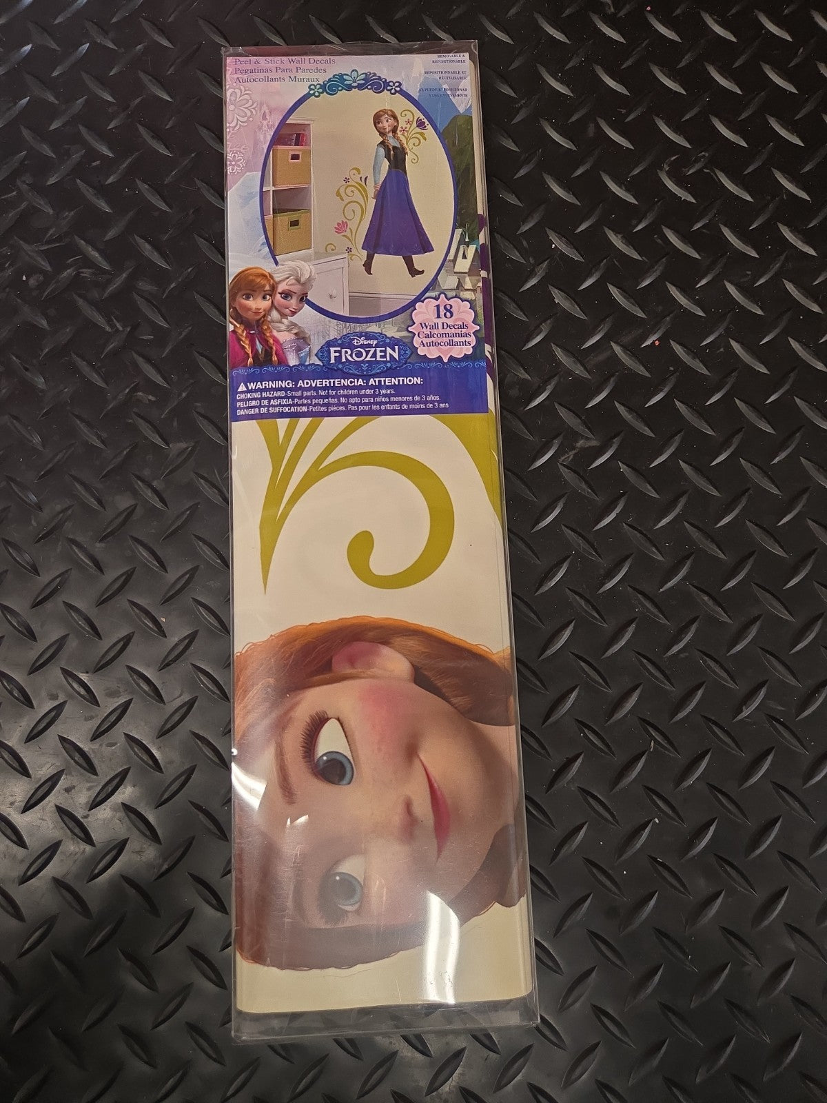 Disney Frozen Princess Anna Wall Decoration Decal Reusable #1154