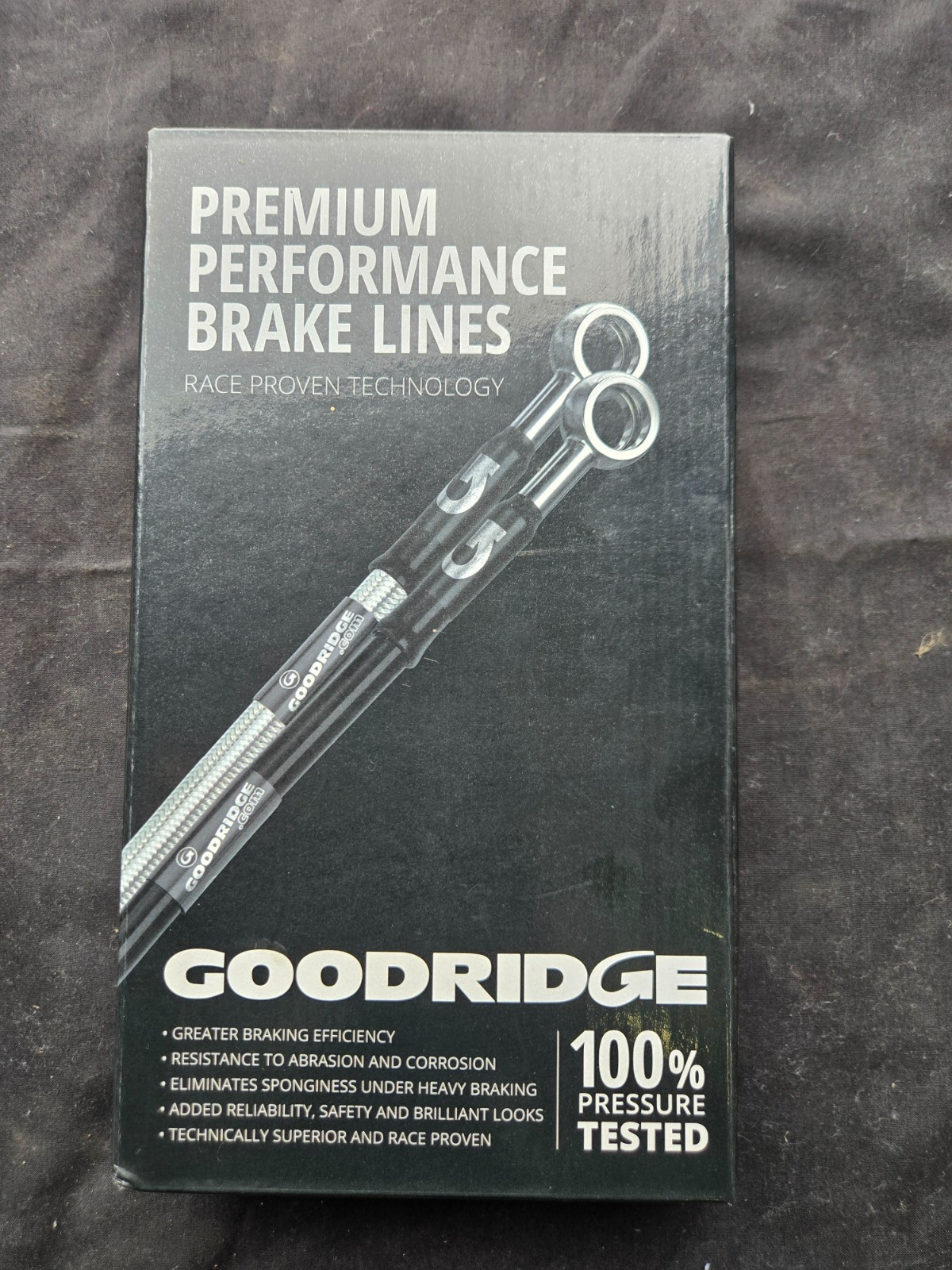 Braided Brake Line Front GOODRIDGE HONDA CB 1000 R ABS 2018 2022 KIT  #0211