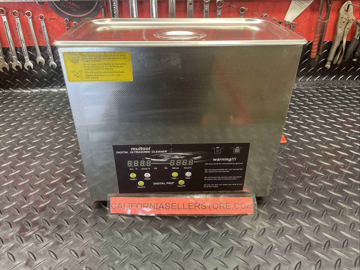 Multool 6.5L Digital Ultrasonic Cleaner with Timer Heating  #1094