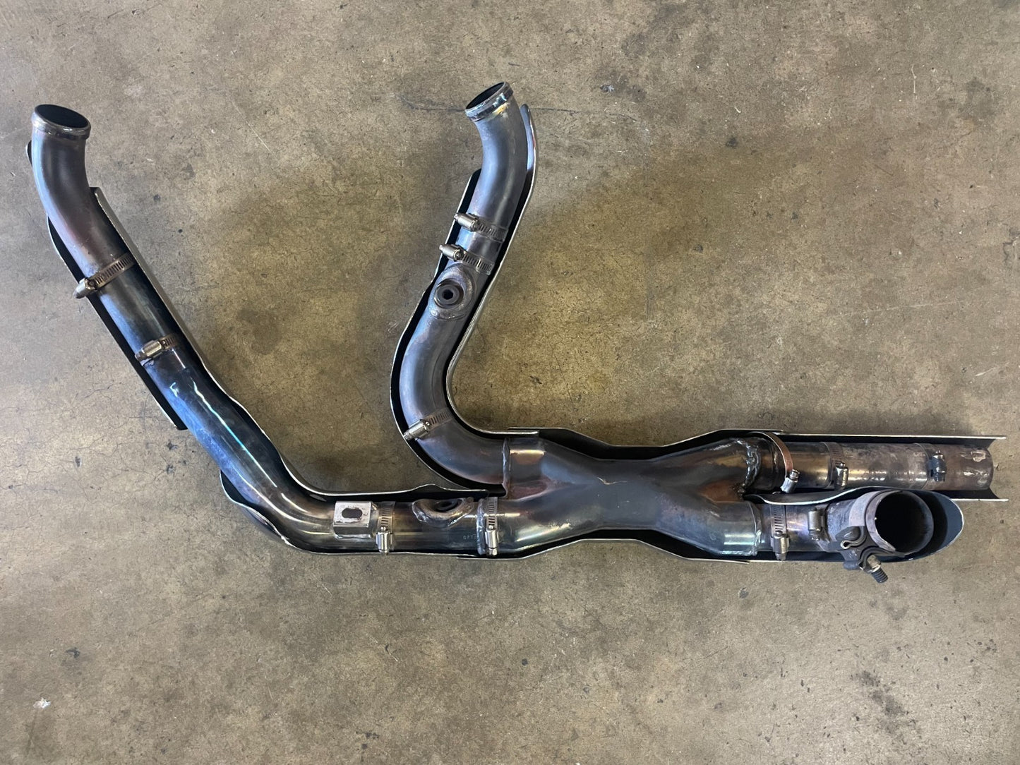 2003 Harley Davidson Road King Vance and Hines Full Exhaust #0260