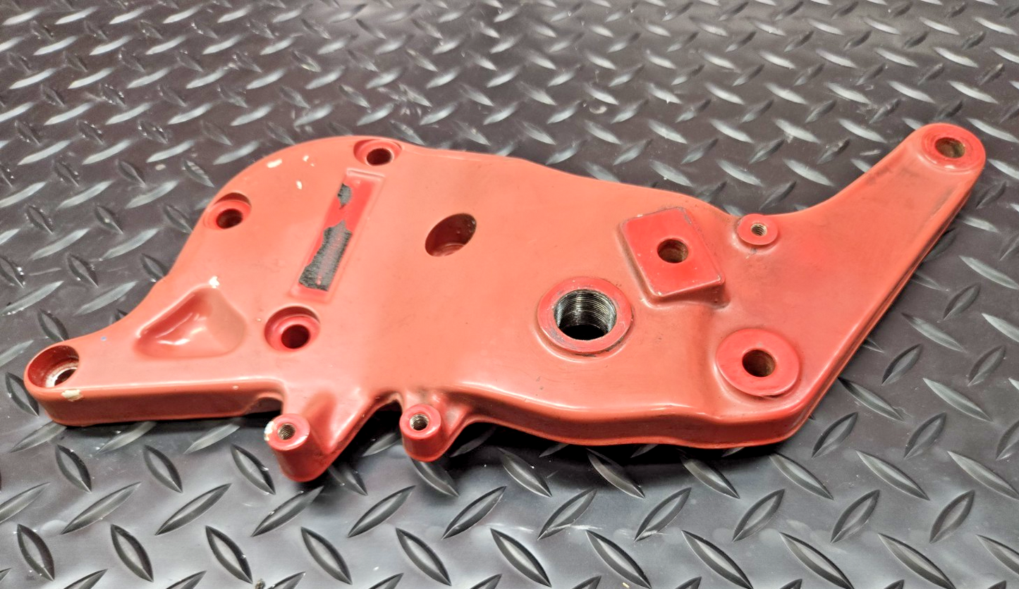 Moto Guzzi V11 Le Mans  2000 front right foot rest peg mount bracket #0529