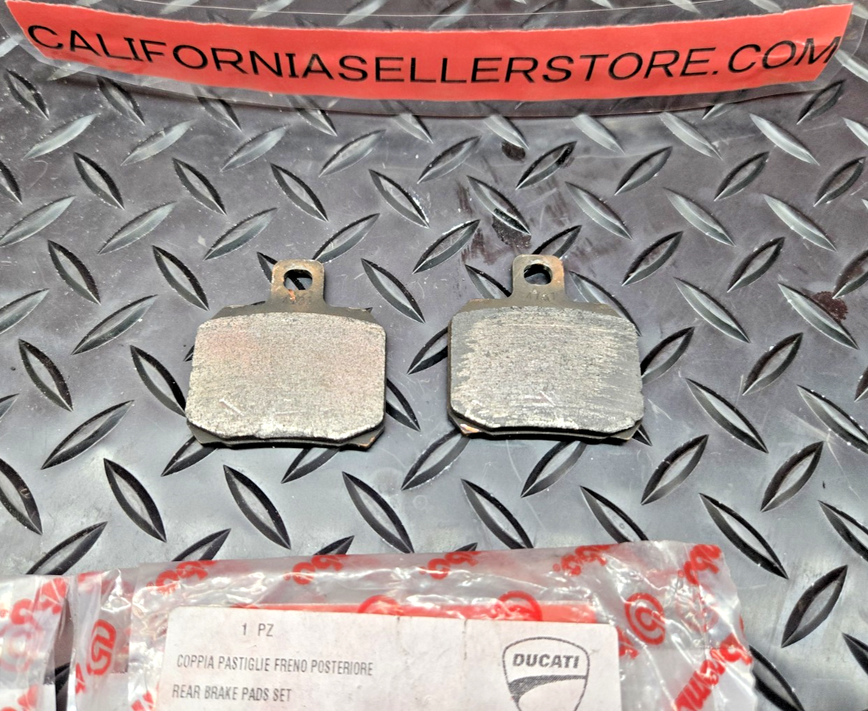 Ducati Brembo Genuine Rear brake pads Panigale Monster 61340381A #0789
