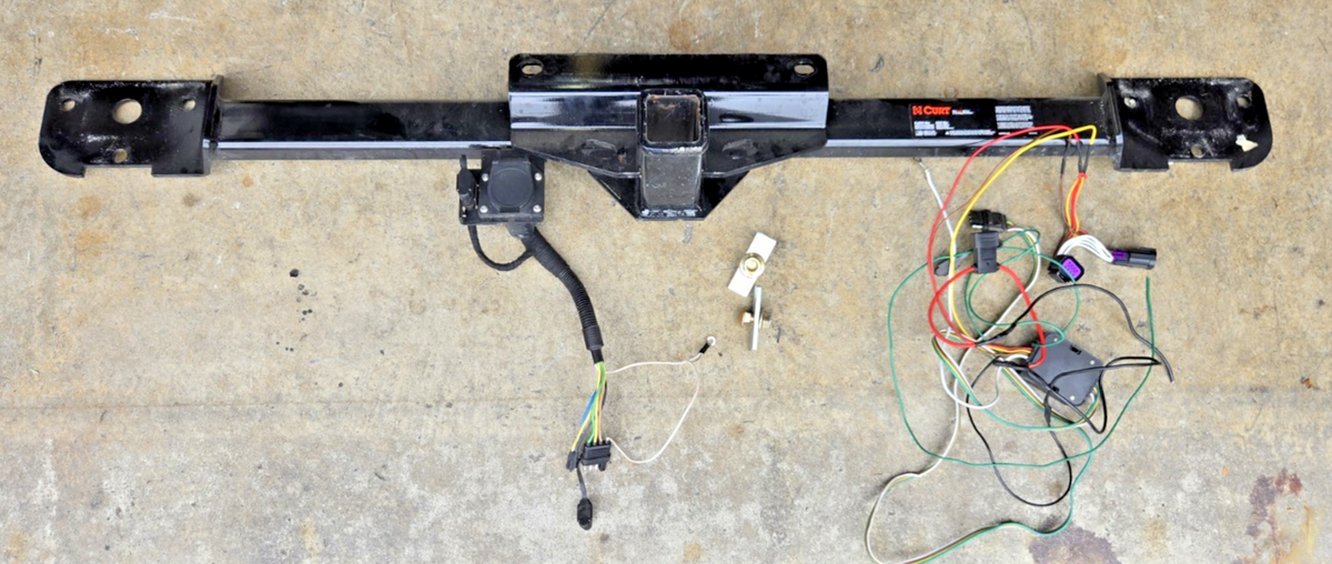 RAM PROMASTER Curt  Rear Trailer Hitch & Wiring Harness for 2014-2025