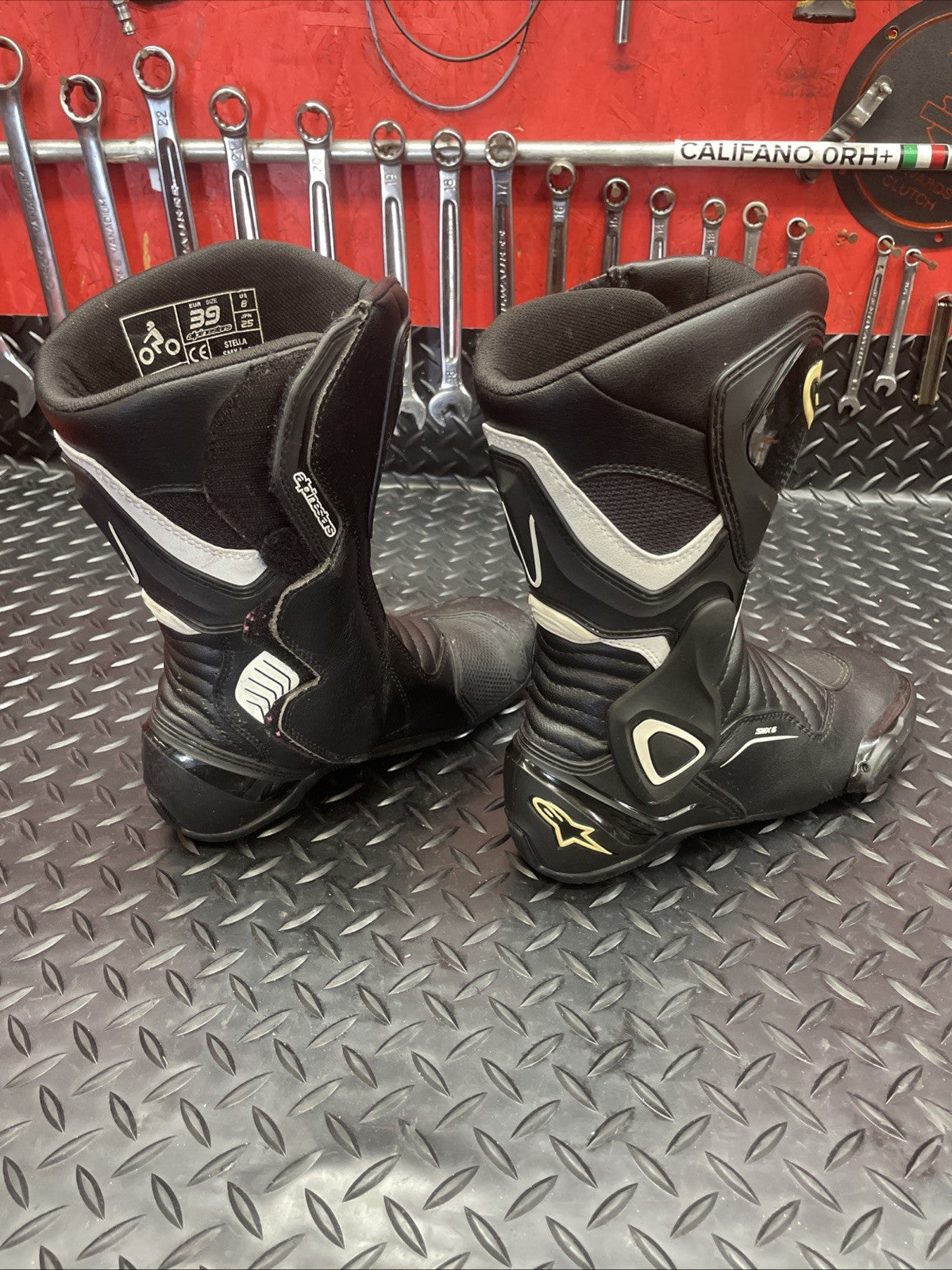Alpinestars Stella SMX-6 V2 Racing Boots US 8  #1050