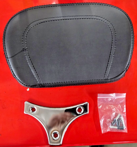 AFTERMARKET Backrest Passenger Pillow ONLY Harley Davidson NO SISSY BAR  #0424