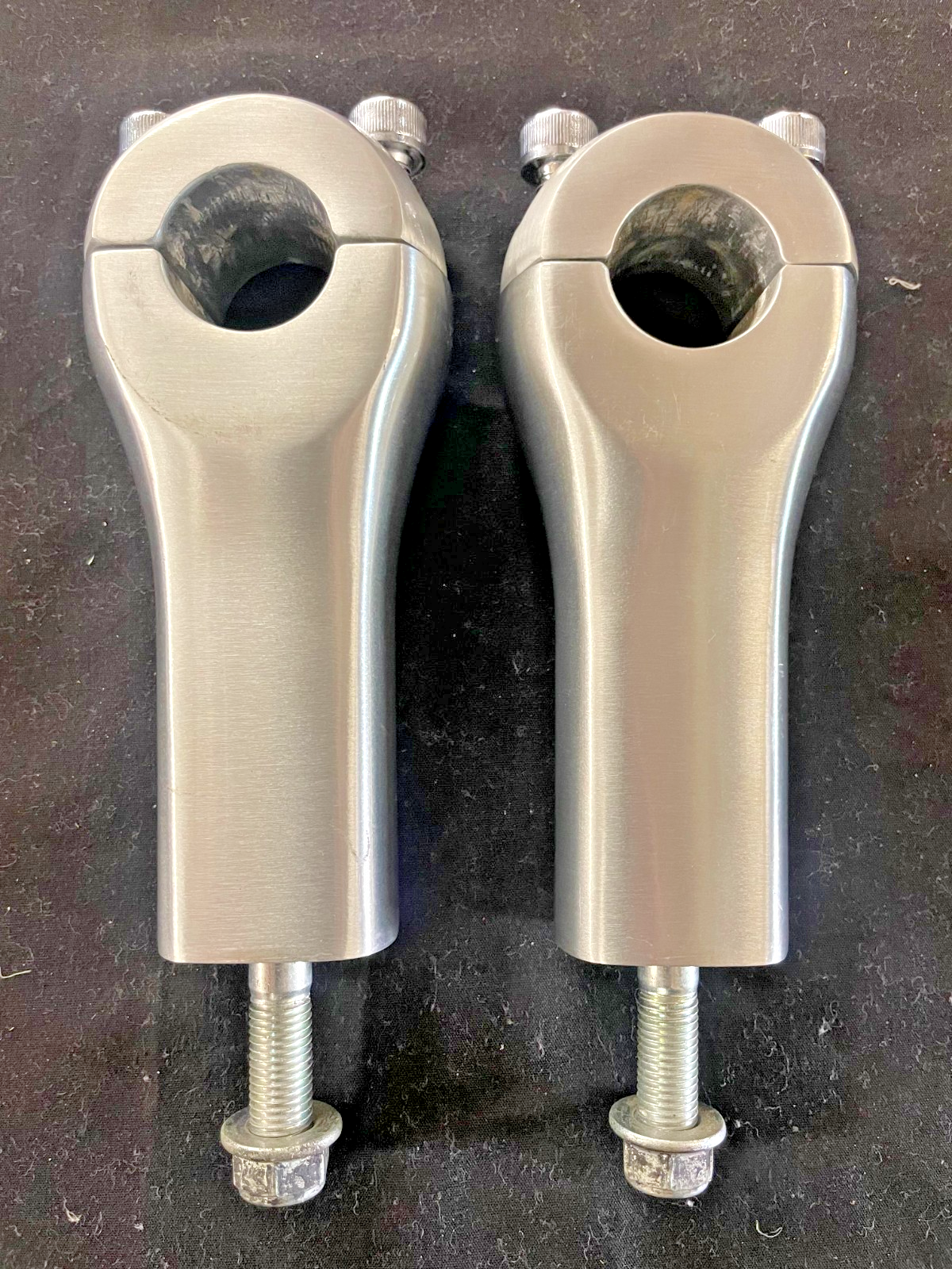 3.5" POLISHED Risers Kit 1" INCH BAR   #0002