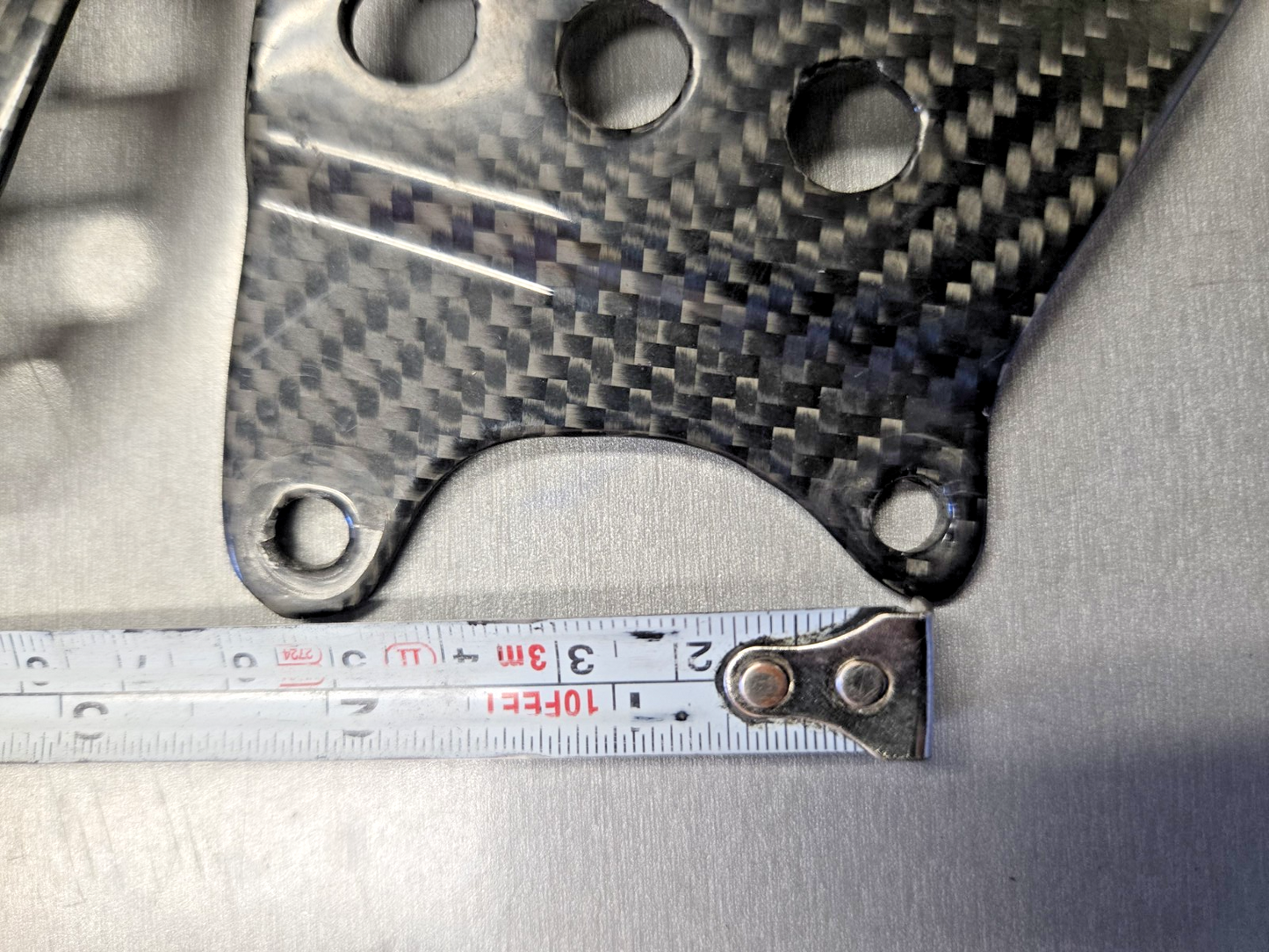 100% Carbon Fiber Motorcycle Heel Protection #0481