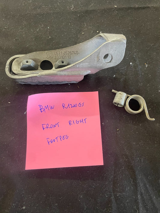 BMW R1200GS 2006 Foot peg  RIGHT R1200GS 05 06 07 46718526740   #0004