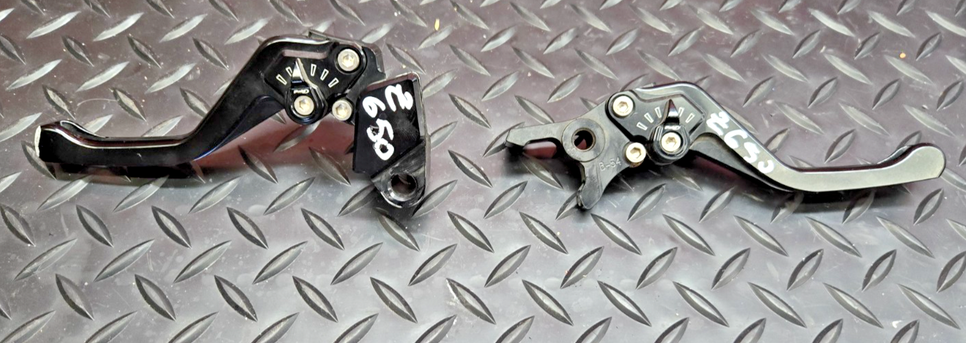 PUIG Levers + Adaptors Clutch and brake KAWASAKI Z650 adjustable  #0806