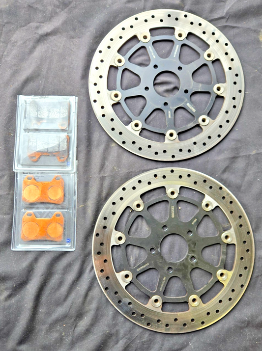 OEM KTM DUKE 790 2019 FRONT BRAKE DISCS  #0357