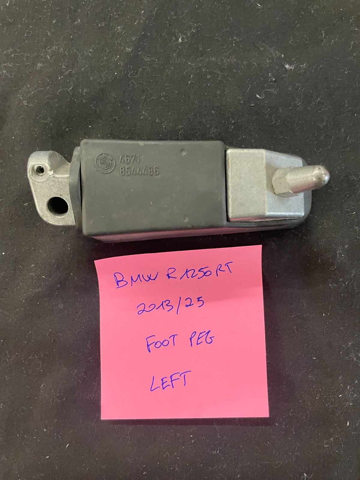 2019 13-25 BMW R1250RT 1250 RT LEFT Foot Peg  #0274