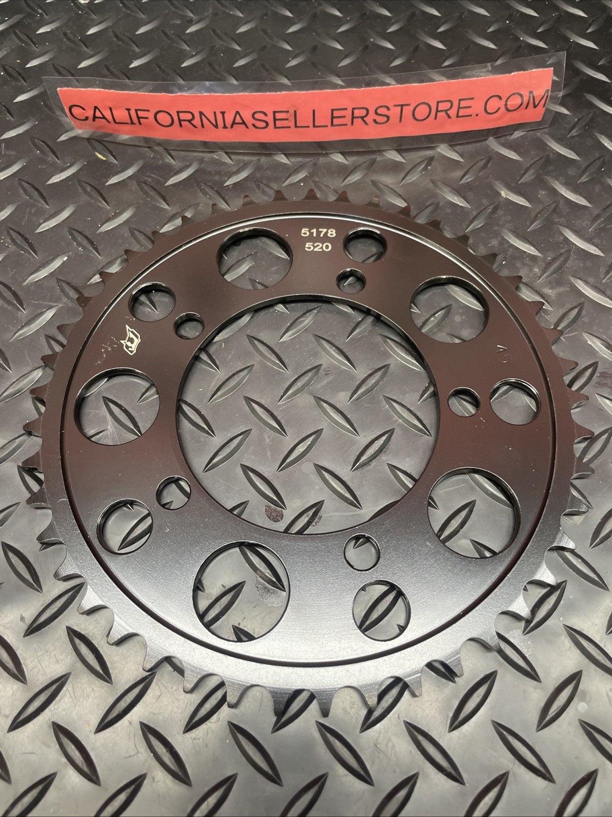 BMW S1000RR 2009/18 DRIVEN RACING Steel Rear Sprocket 5178-520-45T #0817