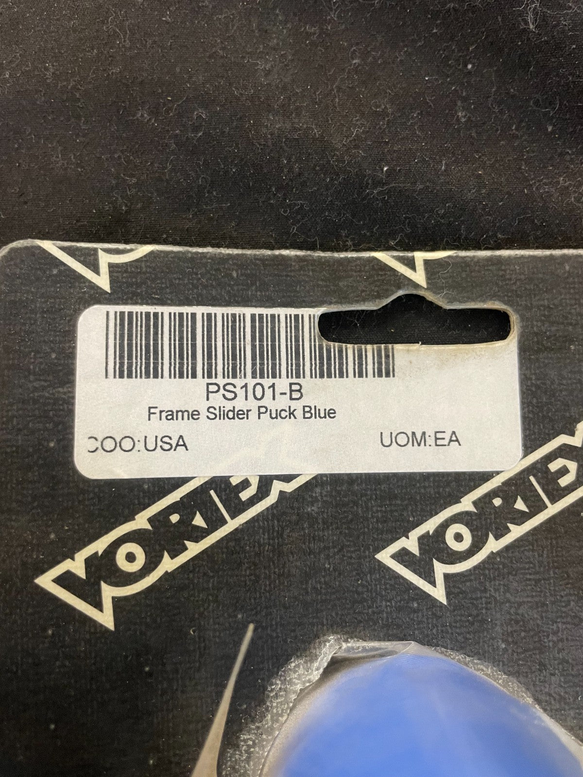 NOS Vortex Blue Universal Frame Slider Puck PS101B  #0165