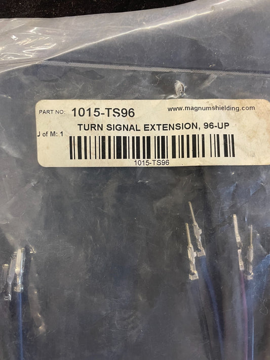 HARLEY DAVIDSON 96-UP MAGNUM SHIELDING TURN SIGNAL EXTENSION 1015-TS96  #0417