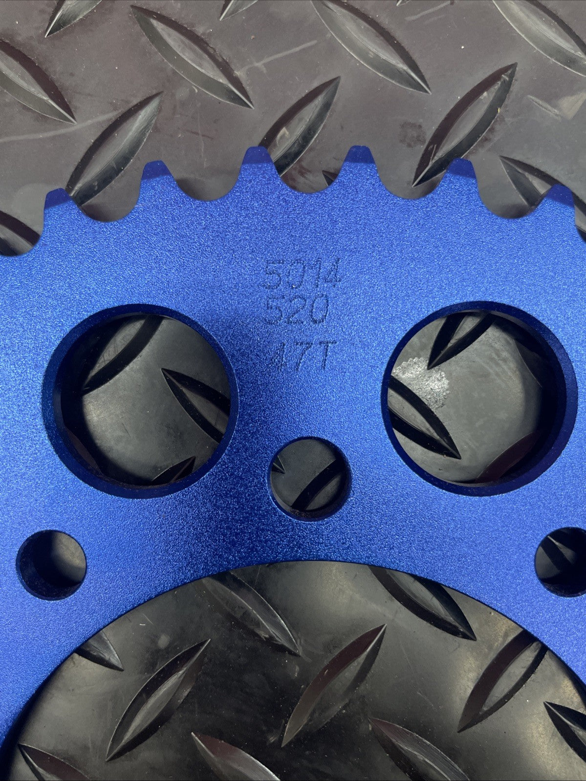 Yamaha R6 DRIVEN RACING Aluminum Rear Sprocket 5068-520-47T Blue #0812