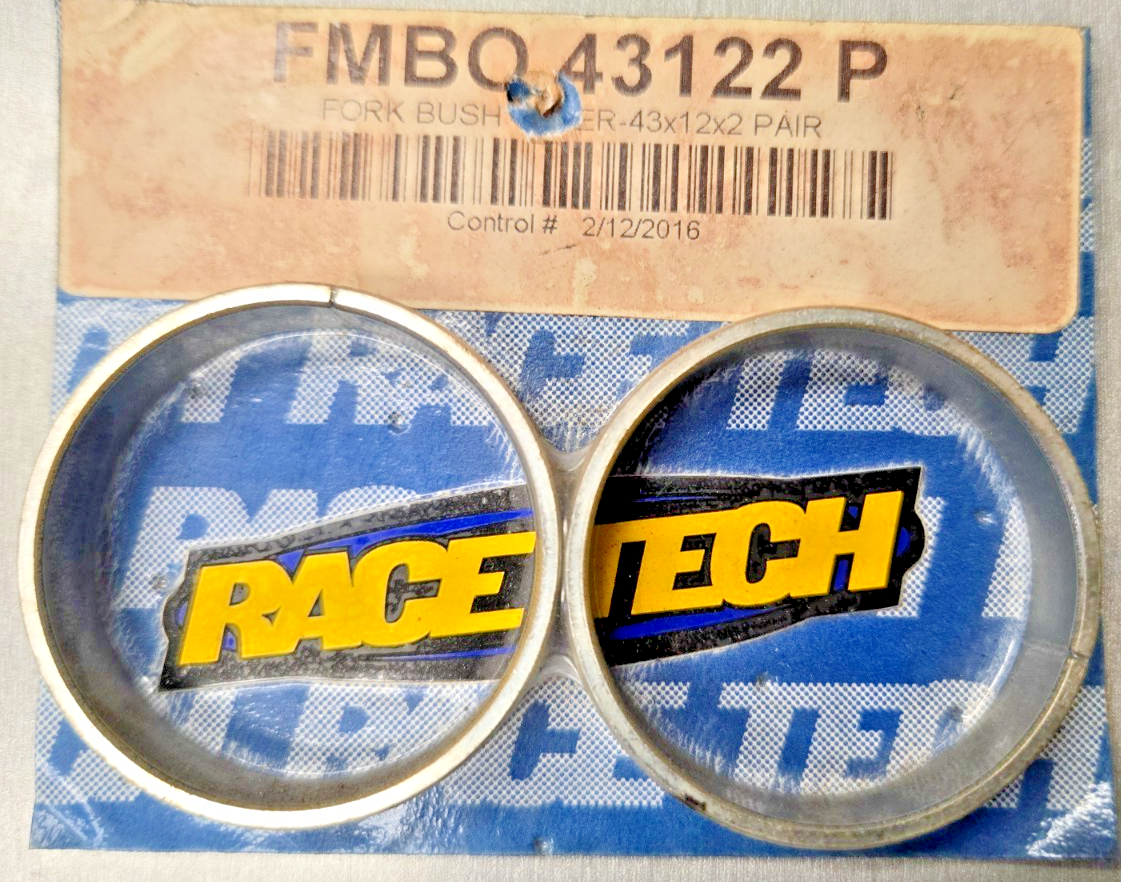 MX Bikes Outer Super Slick Fork Bushings Race Tech FMBO 43122 P  #0411
