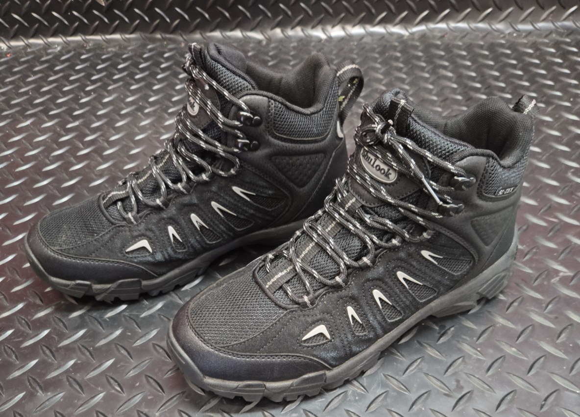 SHULOOK Men Waterproof Hiking Boots Non-Slip Light Ankle Boot size 9 #1296