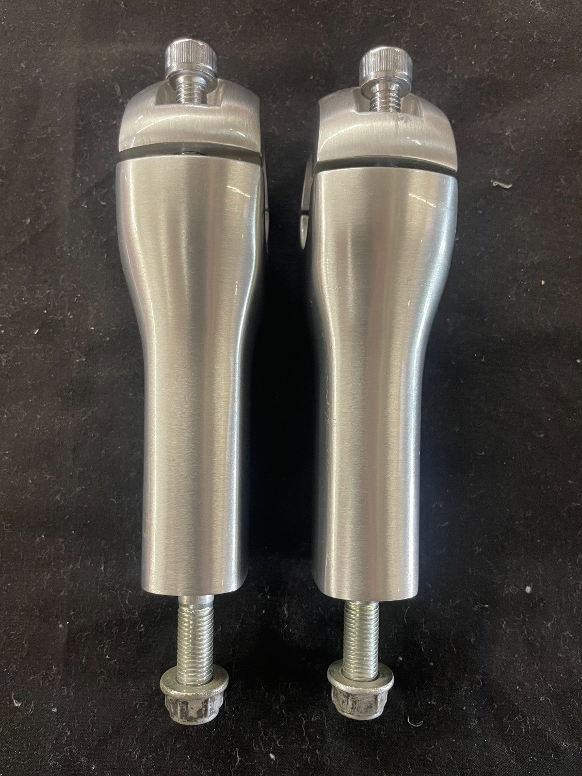3.5" POLISHED Risers Kit 1" INCH BAR   #0002