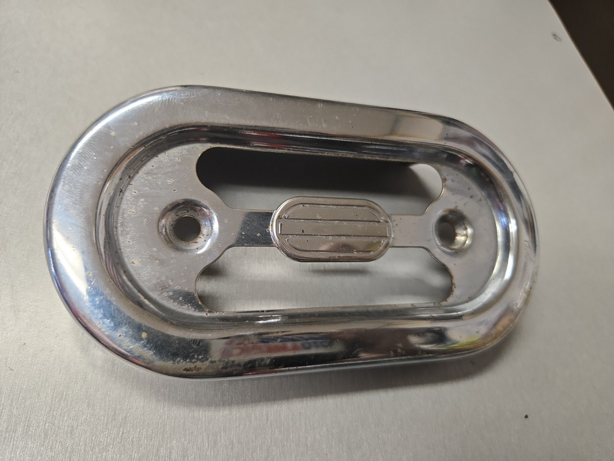 Harley Chrome Voltage Regulator Cover Oem #1231