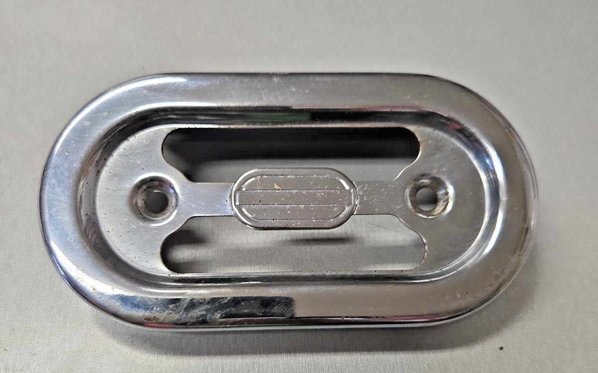 Harley Chrome Voltage Regulator Cover Oem #1231