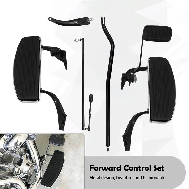 Mactions - Complete Footboard Kit Forward Set for Harley Dyna 2006-2017   #0218