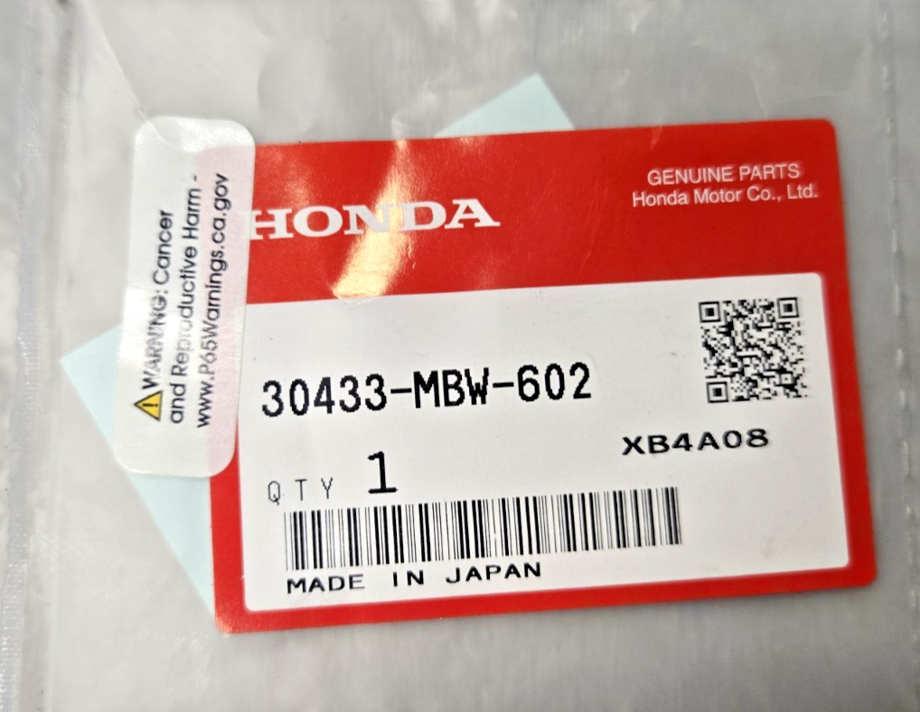 Honda SEAL 30433-MBW-602 OEM NEW  #0675