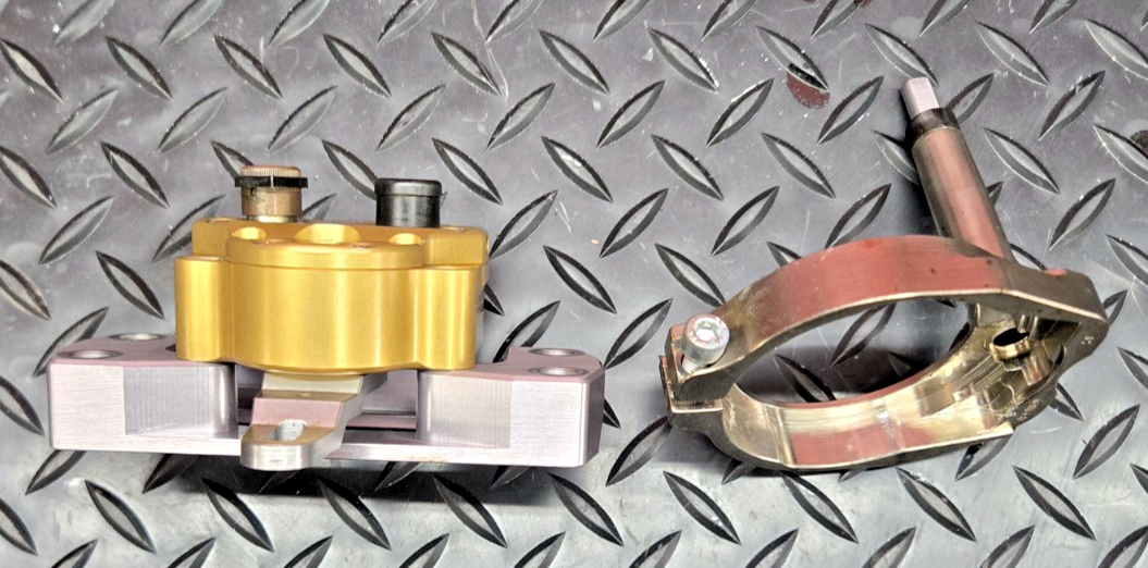 SCOTTS OHLINS Steering Stabilizer Mount Kit Honda CRF Damper Bar mount #0792